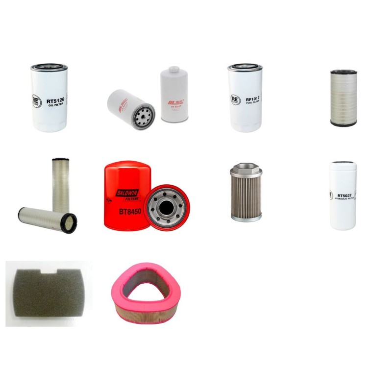 Filter kit for New Holland CS6070 with New Holland Engine