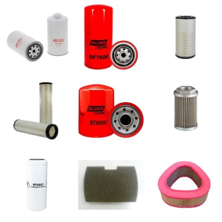 NEW HOLLAND CS 6090 Filter Service Kit w/Iveco CURSOR9 Eng.   YR  2007- 303 CH