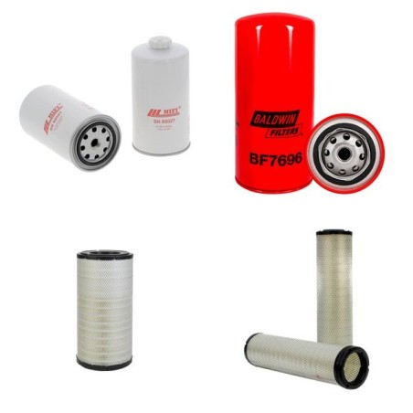 NEW HOLLAND CS 6090 Filter Service Kit w/Iveco CURSOR9 Eng.   YR  2007- 303 CH