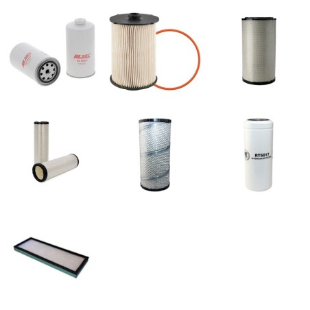 NEW HOLLAND CX 7090 Filter Service Kit w/FPT F2CFE613AA Eng.   YR  2014