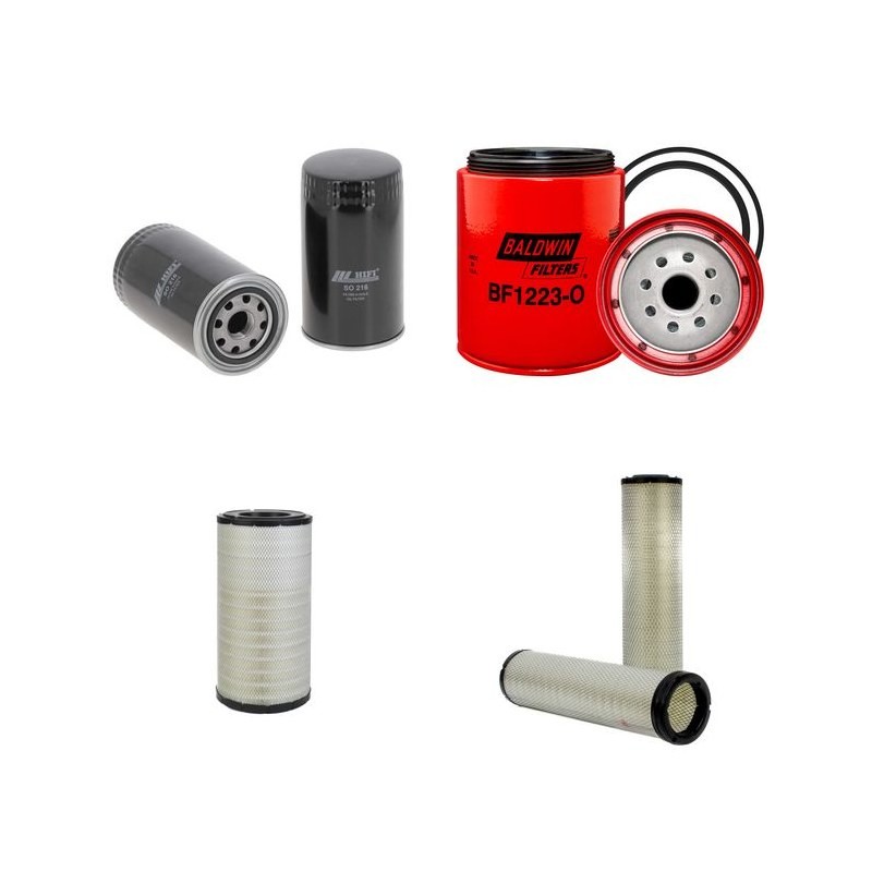 Filter kit for New Holland CX720 Air Oil Fuel Filters with New Holland Engine Year 2002-