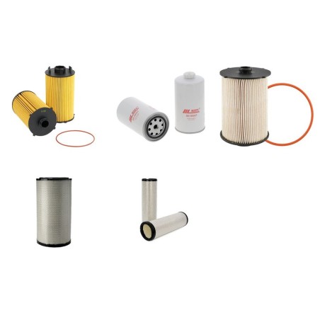 NEW HOLLAND CX 8050 Filter Service Kit w/Iveco CURSOR9 Eng.   YR  2013 367 CH