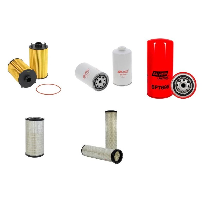 NEW HOLLAND CX 8060 Filter Service Kit w/Iveco CURSOR 9 Eng.   YR  2009- 333 CH