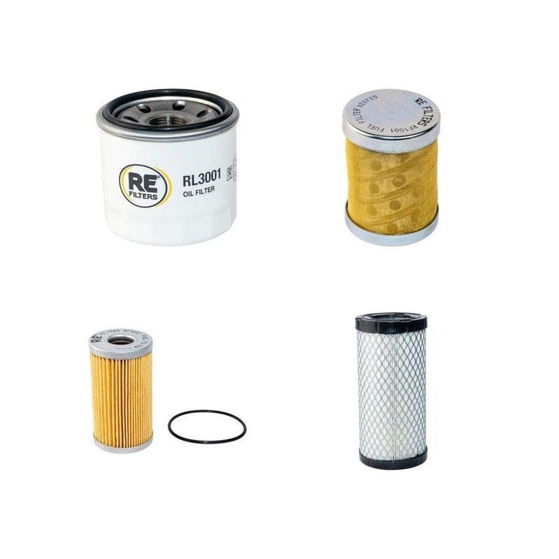 Filter kit for New Holland E10SR Air Oil Fuel Filters