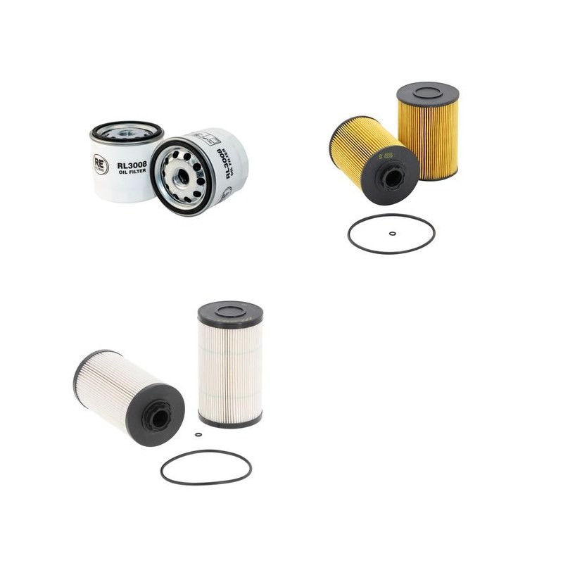 Filter kit for New Holland E160C with Mitsubishi D04Eg-Taa Engine