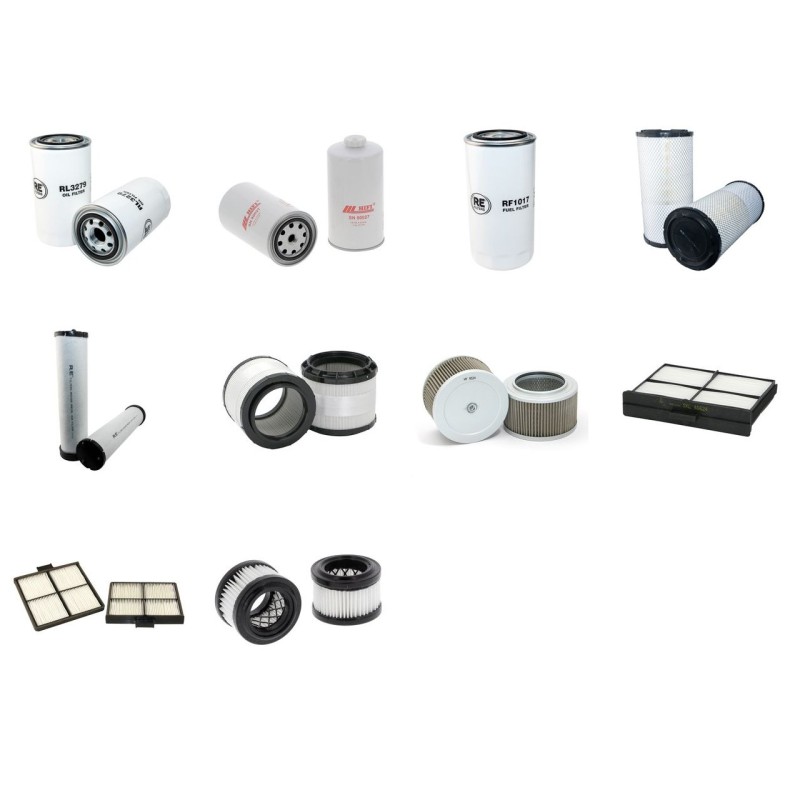 Filter kit for New Holland E175C with CNH Engine
