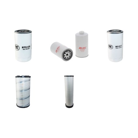 NEW HOLLAND E 215 C Filter Service Kit Air Oil Fuel Filters w/FPT F4HFE613S Eng.   YR  2012-  TIER IV