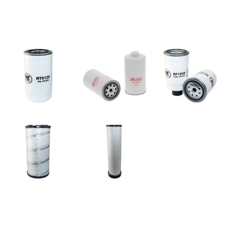 NEW HOLLAND E 245 B Filter Service Kit Air Oil Fuel Filters w/CNH 667TA/MEG Eng.   YR  2007-