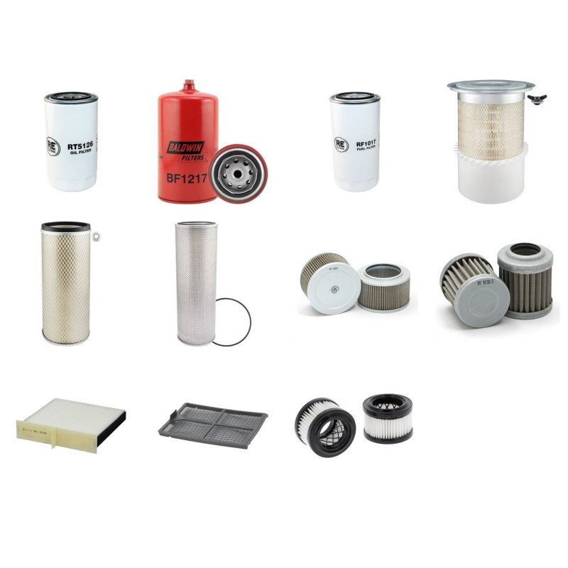 NEW HOLLAND E 265 EL Filter Service Kit w/N6La04285 Eng. 2006-