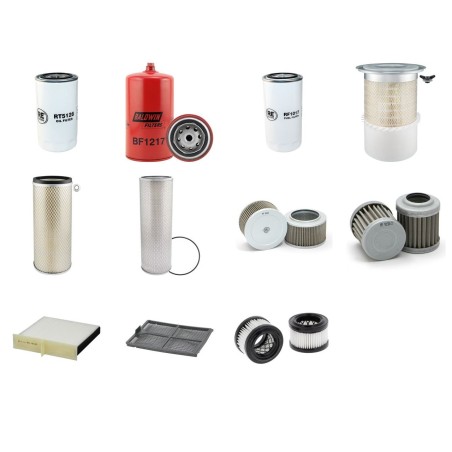 NEW HOLLAND E 265 EL Filter Service Kit w/N6La04285 Eng. 2006-