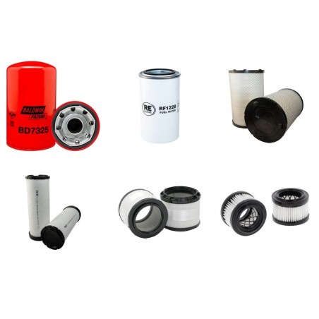 NEW HOLLAND E 265 SR Filter Service Kit w/HINO  Eng.   YR  2006-2007