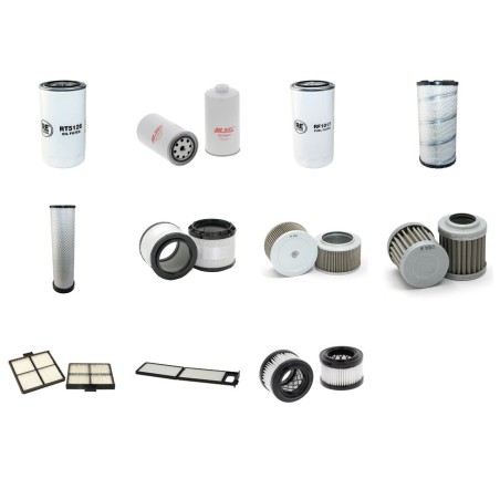 NEW HOLLAND E 305 B Filter Service Kit w/Iveco-Cummins Eng. 2009-