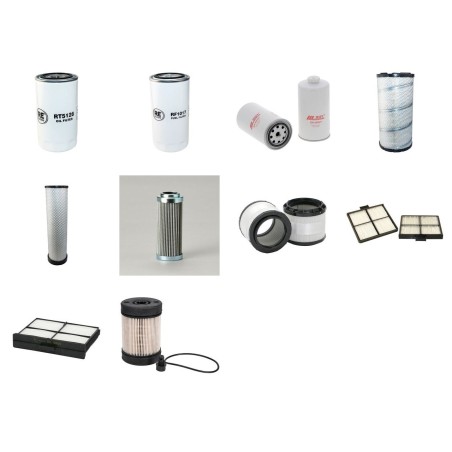 NEW HOLLAND E 305 C Filter Service Kit w/Iveco-Cummins  Eng.   YR  2011-