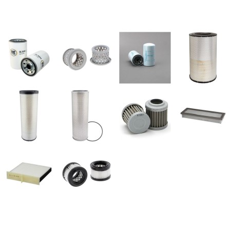 Filter kit for New Holland E485 with ISUZU AA-6SD1 Engine