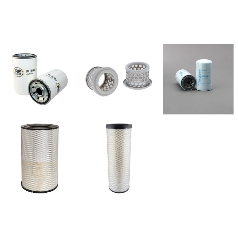 Filter kit for New Holland E485 with ISUZU AA-6SD1 Engine