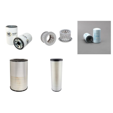 Filter kit for New Holland E485 with ISUZU AA-6SD1 Engine