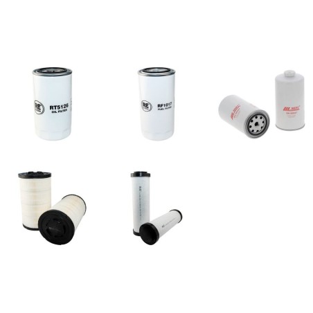 NEW HOLLAND F 156.7 (A) Filter Service Kit Air Oil Fuel Filters w/CNH  Eng.   YR  2011-