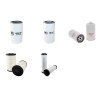 Filter kit for New Holland F156.7(A) Air Oil Fuel Filters with CNH Engine Year 2011-