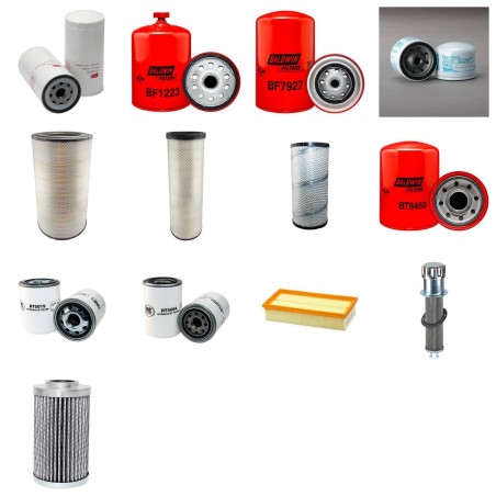 NEW HOLLAND FX 28 Filter Service Kit w/Iveco  Eng. SN  218001-