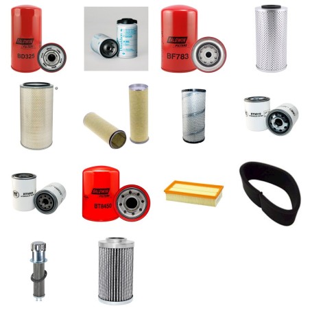 NEW HOLLAND FX 28 Filter Service Kit w/Iveco F3A Eng. SN  083001-217999 YR  01.95- 386 CH
