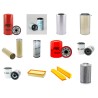 Filter kit for New Holland FX450 with Iveco Engine