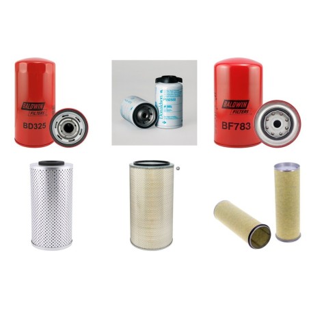 NEW HOLLAND FX 48 Filter Service Kit w/Iveco F3A Eng. SN  083001-217999 YR  01.95- 386 CH