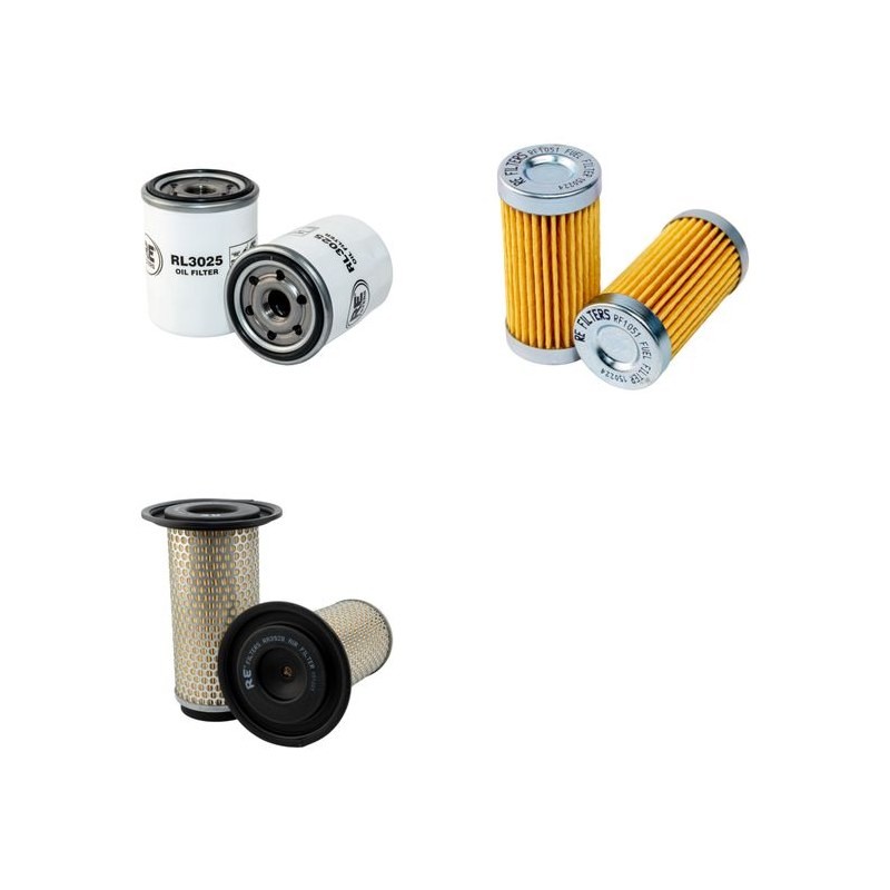 Filter kit for New Holland GT65 Air Oil Fuel Filters with Shibaura Engine 14 CH