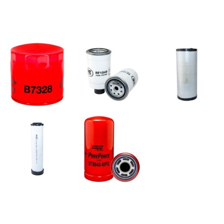 NEW HOLLAND L 185 Filter Service Kit w/CNH F4CE0354 Eng.   YR  2010-
