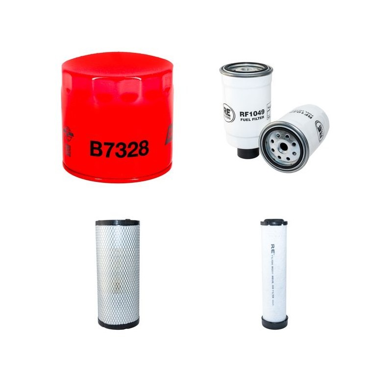 NEW HOLLAND L 185 Filter Service Kit w/CNH F4CE0354 Eng.   YR  2010-