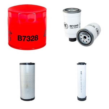 NEW HOLLAND L 185 Filter Service Kit w/CNH F4CE0354 Eng.   YR  2010-