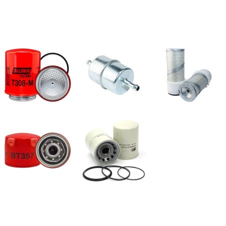 NEW HOLLAND L 445 Filter Service Kit w/WISCONSIN VH4D Eng.