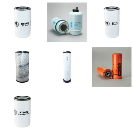 Filter kit for New Holland LB100B with New Holland Engine 2012-