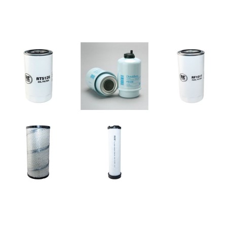 NEW HOLLAND LB 100 B Filter Service Kit Air Oil Fuel Filters w/NEW HOLLAND  Eng.   YR  2012-