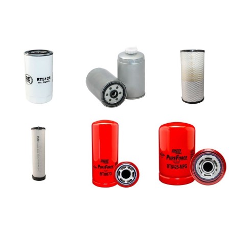 NEW HOLLAND LM 1340 Filter Service Kit w/Iveco F4BE23 Eng.