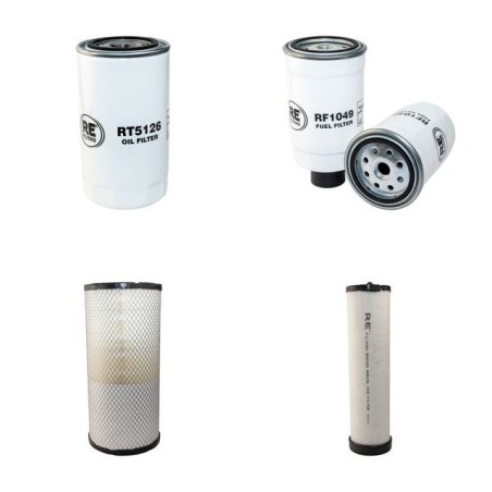NEW HOLLAND LM 1340 Filter Service Kit Air Oil Fuel Filters w/Iveco  Eng.