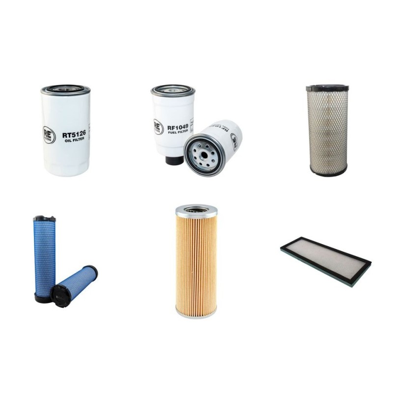 Filter kit for New Holland LM415A with Iveco Engine Year 2005-
