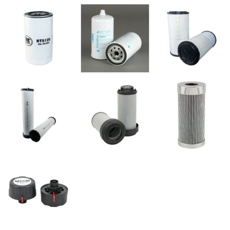 Filter kit for New Holland MH5-6 with CNH Engine