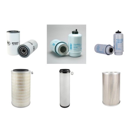 Filter kit for New Holland RG140 with Cummins 6BTA5.9 Engine