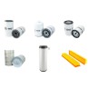 Filter kit for New Holland SF550 with Cummins 6BT5.9 Engine Year 11.99-