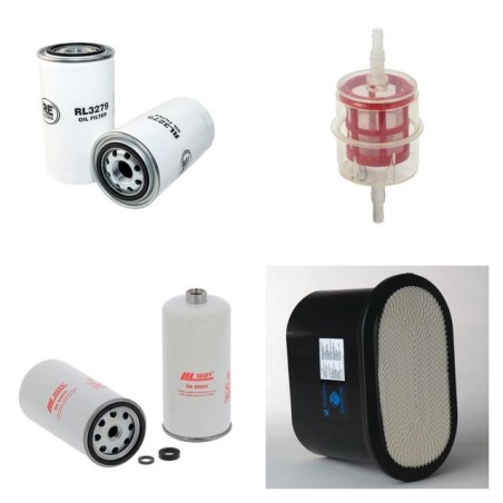 NEW HOLLAND T 5.105 Filter Service Kit Air Oil Fuel Filters w/FPT  Eng.   YR  2015 105 CH