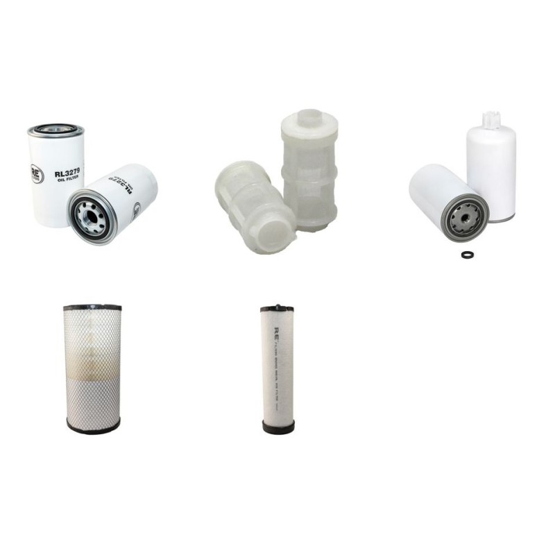 Filter kit for New Holland T6010 Plus with CNH Engine Serial No 710159-