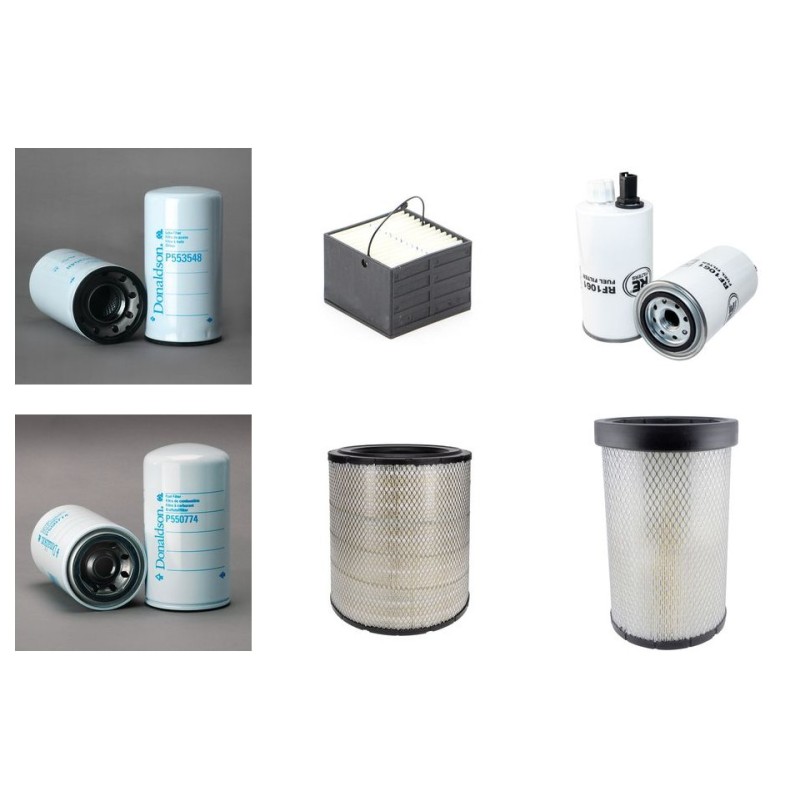 Filter kit for New Holland T8040 with CNH Engine Year 2006-