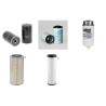 NEW HOLLAND TC 56 HYDRO Filter Service Kit Air Oil Fuel Filters w/FORD 6.75TA/HJ/CD Eng. SN  8015001-