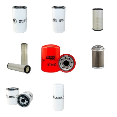 Filter kit for New Holland TC56 TIER3 with New Holland Engine