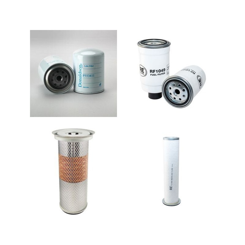 Filter kit for New Holland TD90 Air Oil Fuel Filters with CNH Engine