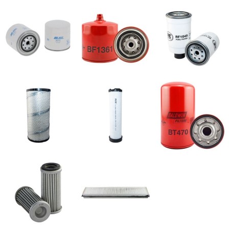 Filter kit for New Holland TD95D Plus with Cnh Engine 2007-