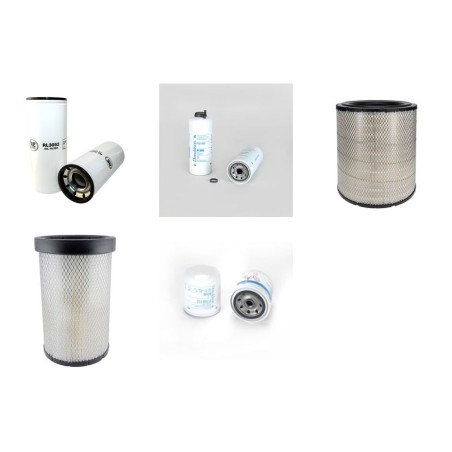Filter kit for New Holland TJ325 with Cummins Engine