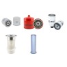 Filter kit for New Holland TK100A Air Oil Fuel Filters with CNH Engine