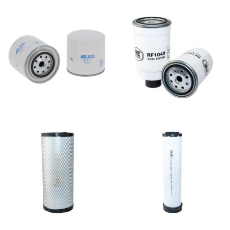 NEW HOLLAND TN 55 D Filter Service Kit Air Oil Fuel Filters w/NEW HOLLAND  Eng.