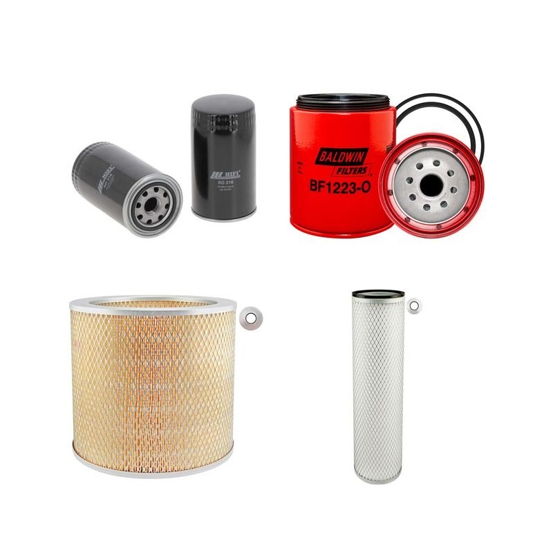 Filter kit for New Holland TR88 with Ford 6/456T Engine